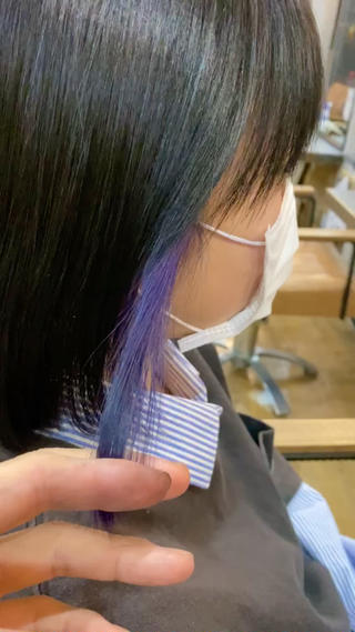 ショート カラー 特殊カラー特化 ✂️SHIAN フジのヘアスタイル