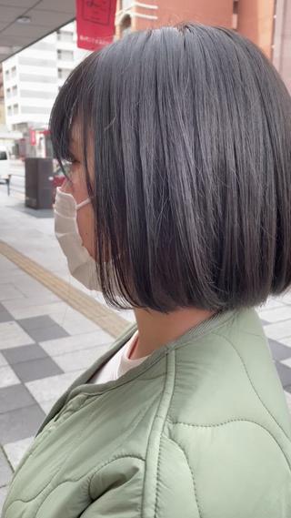 ショート カラー 特殊カラー特化 ✂️SHIAN フジのヘアスタイル