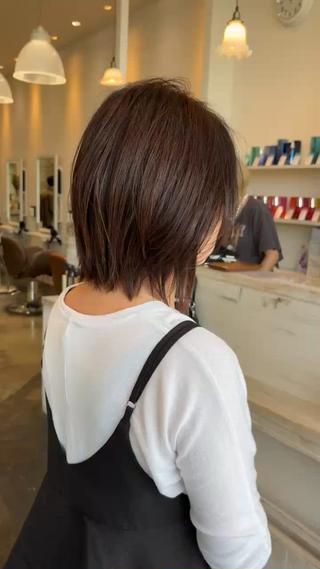 ショート [髪質改善] 北生駒 店長/古居聖理のヘアスタイル