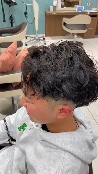 パーマ メンズ MEY HAIR CURLYS所属・パーマ /ボブパーマ Rico💜のヘアスタイル