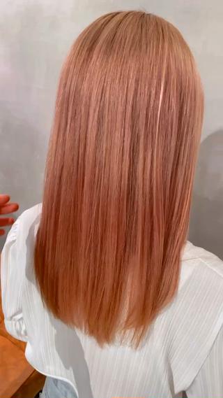 セミロング 髪質改善/縮毛矯正/ 酸性ストレート/まやのヘアスタイル