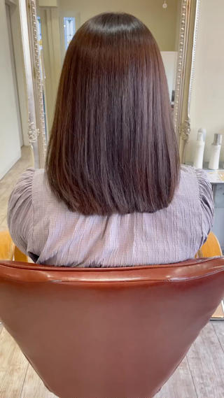 ミディアム 八事/CREER/ Wakanaのヘアスタイル