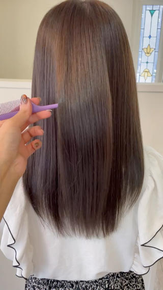 セミロング 八事／CREER／ Wakanaのヘアスタイル