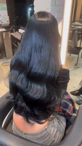 カラー miyu/ボブ/ 透明感カラー/栄のヘアスタイル