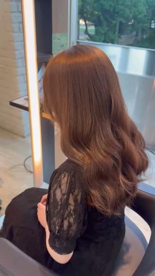 カラー miyu/ボブ/ 透明感カラー/栄のヘアスタイル