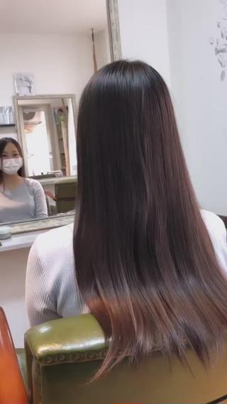 ロング パーマ 吉川　ミチオ 【SHIKIO】のヘアスタイル