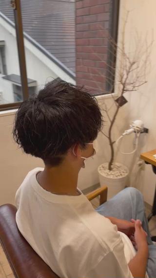 パーマ メンズ 船橋駅南口徒歩5分 キチ/RITSUのヘアスタイル