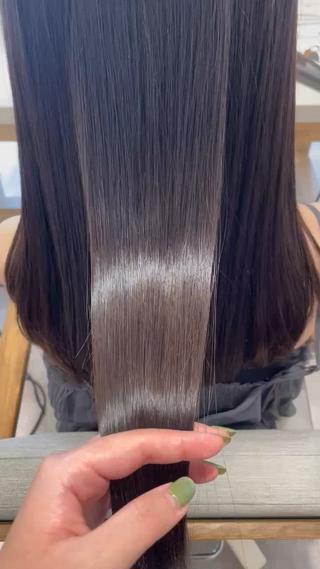 セミロング 中尾 唯音名のヘアスタイル
