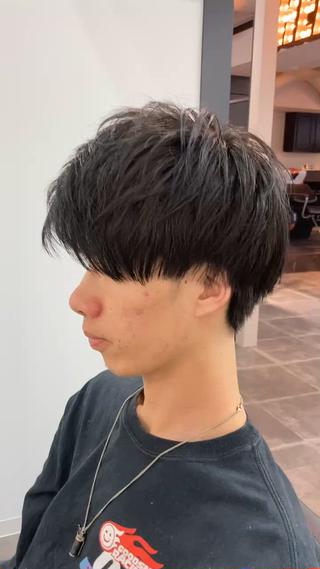 ショート カラー メンズ CHELSEA  梅田所属・OKADA/メンズ /カット/眉/縮毛のヘアスタイル