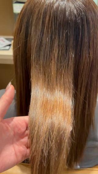 髪質改善トリートメントで柔らかくしっとりした髪質へ 