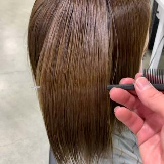 ↑のafterです！ハイダメージ毛にも対応してます。癖毛、広がり、ぱさぱさする、などぜひ一度ご相談頂ければと思います 