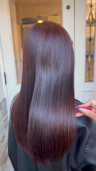 ロング 【艶髪カラー】 omiのヘアスタイル