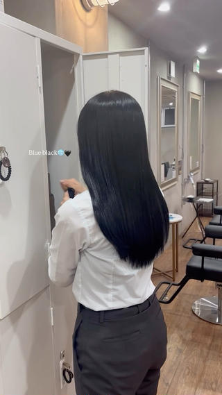 ロング カラー 竹原 沙希のヘアスタイル