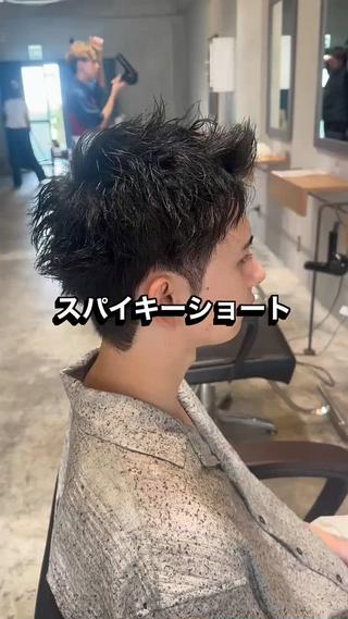 ショート メンズ HANGOUT ／久富のヘアスタイル