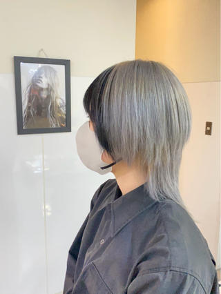 ミディアム カラー AMRITA所属・men'sカット パーマ🫧シオンのヘアスタイル