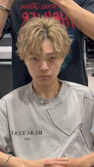 パーマ ✂️メンズサロン✂️ SHINE✨浅野士稀のヘアスタイル