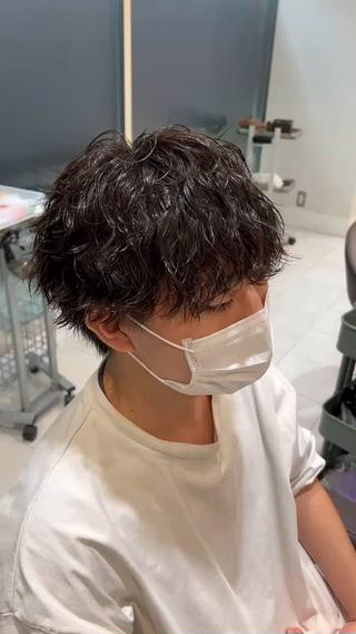 パーマ メンズ TOKUYAMA SALON  NY所属・門岡 昌輝のヘアスタイル