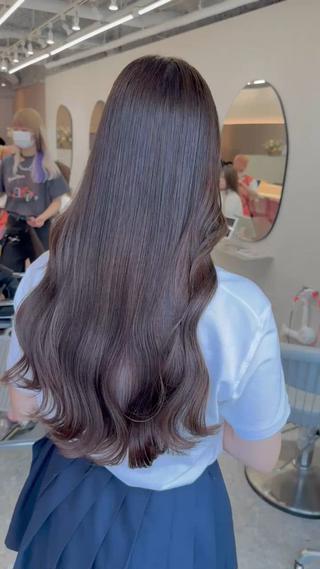 ロング 新宿/韓国レイヤー/ 髪質改善/佐藤航のヘアスタイル