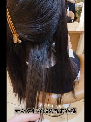 ロング GRITTERs 泉中央店所属・💐泉中央💐性別 問わず募集中大塚琉月のヘアスタイル