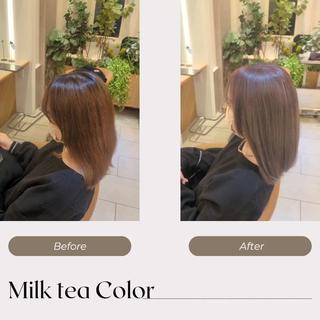 セミロング GRITTERs 泉中央店所属・🌼大塚琉月🌼只今 メンズカットのみ募集のヘアスタイル