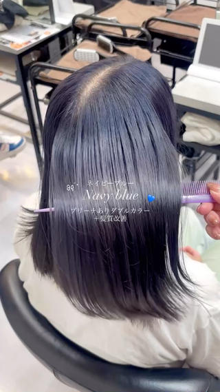 セミロング カラー ダブルカラー🎀 / 髪質改善🪞✨/伽音のヘアスタイル