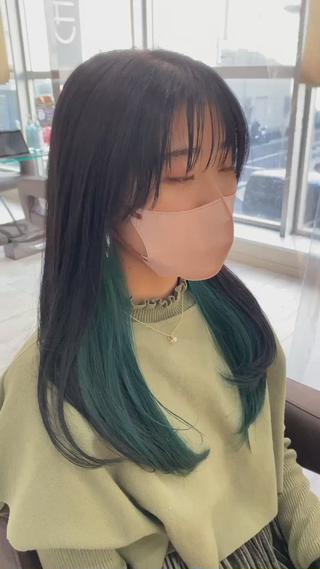ロング カラー Agu hair TENOE大宮氷川参道店所属・☀️透明感艶感カラー 増田魁土☀️のヘアスタイル