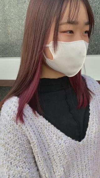 ロング カラー Agu hair TENOE大宮氷川参道店所属・☀️透明感艶感カラー 増田魁土☀️のヘアスタイル