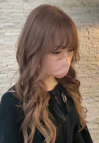 ロング カラー Agu hair TENOE大宮氷川参道店所属・☀️透明感艶感カラー 増田魁土☀️のヘアスタイル