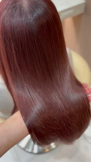 セミロング 艶カラー/髪質改善 松沢州途のヘアスタイル