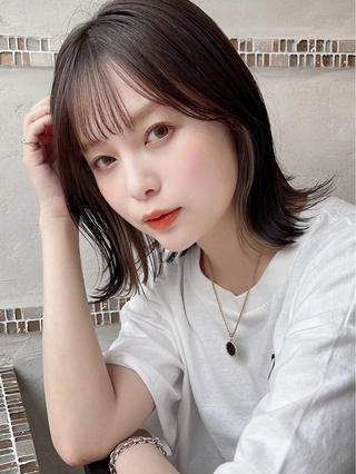 ミディアム 似合わせヘア/ボブ/ ミディアム/Takaのヘアスタイル
