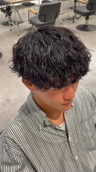 パーマ メンズ 【圧倒的センス】 まる/メンズカラーのヘアスタイル