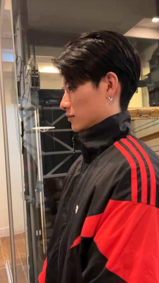 パーマ メンズ 西 優衣奈のヘアスタイル