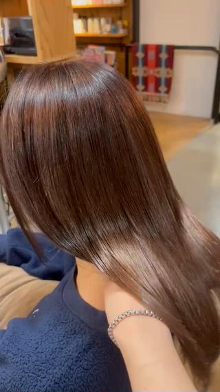 セミロング JUNO所属・阪神西宮★JUNO 川﨑温子のヘアスタイル