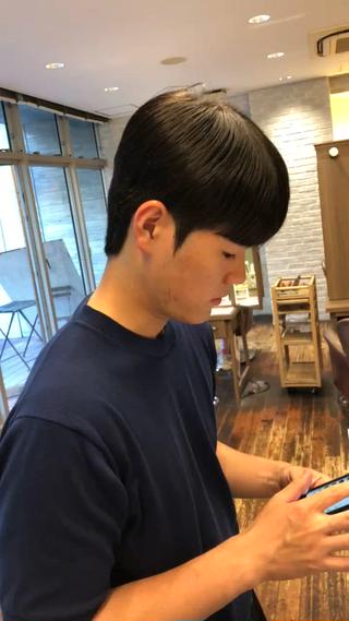 パーマ メンズ 韓国メンズヘア シンユウのヘアスタイル