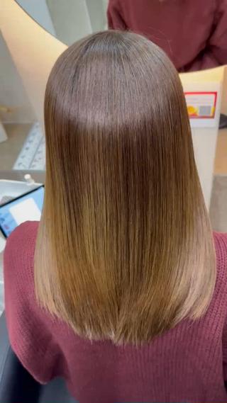 ミディアム カラー パーマ 【髪質改善特化】 tamのヘアスタイル