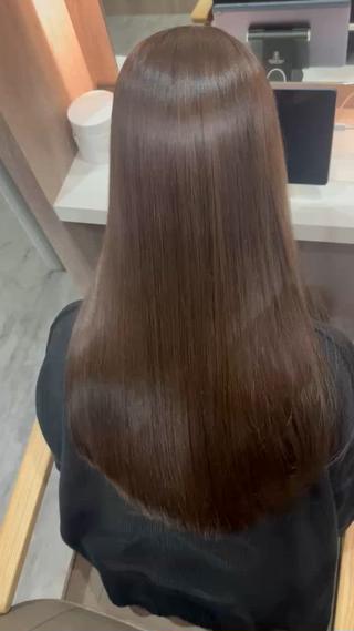 ロング カラー パーマ 【髪質改善特化】 tamのヘアスタイル