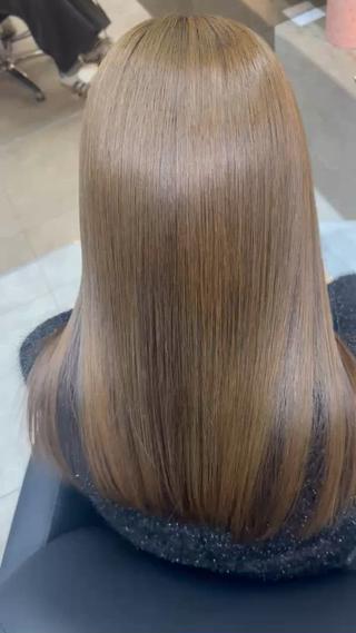 ロング カラー パーマ 【髪質改善特化】 tamのヘアスタイル