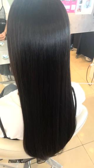 ロング 💖透明感カラー💖 西添 奈々美のヘアスタイル