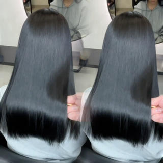 セミロング カラー ヘアアレンジ 🫧新宿 髪質改善 /サスケ🫧のヘアスタイル