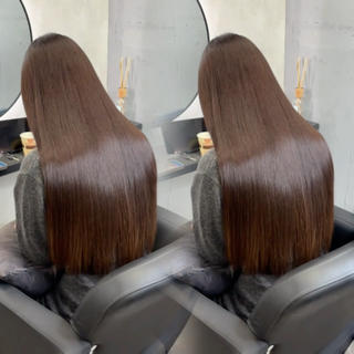 ロング カラー ヘアアレンジ 🫧新宿 髪質改善 /サスケ🫧のヘアスタイル