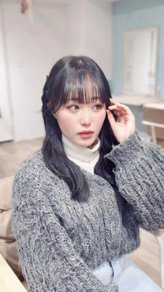 ロング カラー suzuka/透明感 カラー 美髪縮毛矯正のヘアスタイル