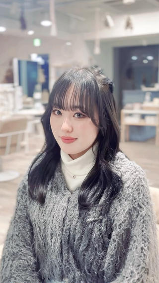 ロング カラー suzuka/透明感 カラー 美髪縮毛矯正のヘアスタイル