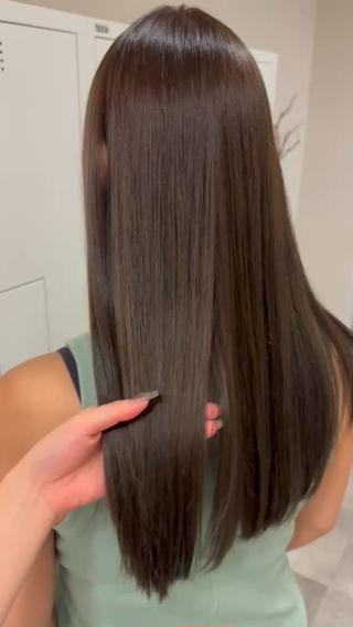 ロング CHAINON×FeM#所属・名駅/sHiHo/透 明感カラー✨🎀/のヘアスタイル