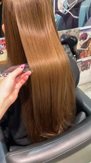 ロング 🍭ハイトーン/ レイヤーカット🦄のヘアスタイル