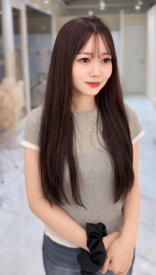 ロング カラー カラー特化/髪質 改善/つのーか🩶‪のヘアスタイル