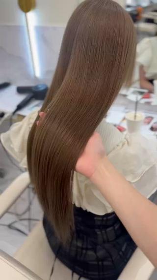 ロング カラー カラー特化/髪質 改善/つのーか🩶‪のヘアスタイル