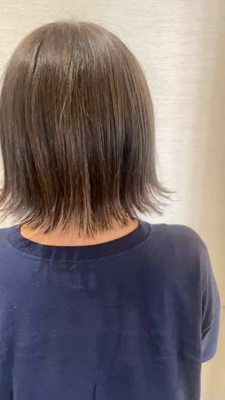 ミディアム カラー 長田 尚大のヘアスタイル