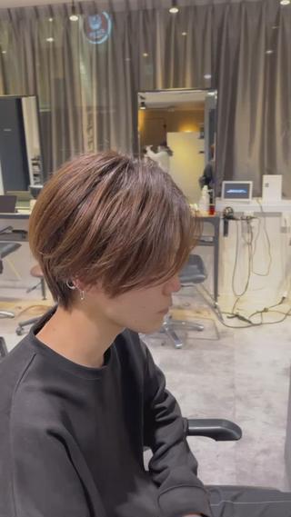 ショート GIEN 末吉 海斗のヘアスタイル