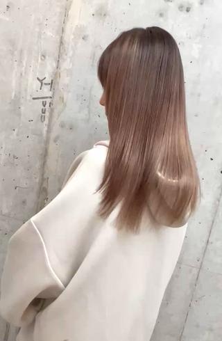 セミロング カラー 似合わせ専門/透明感 /大津優樹のヘアスタイル