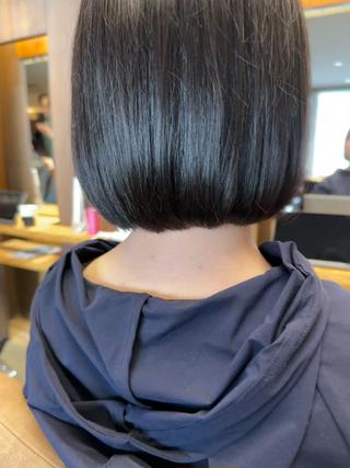 セミロング 似合わせ松本 容政のヘアスタイル